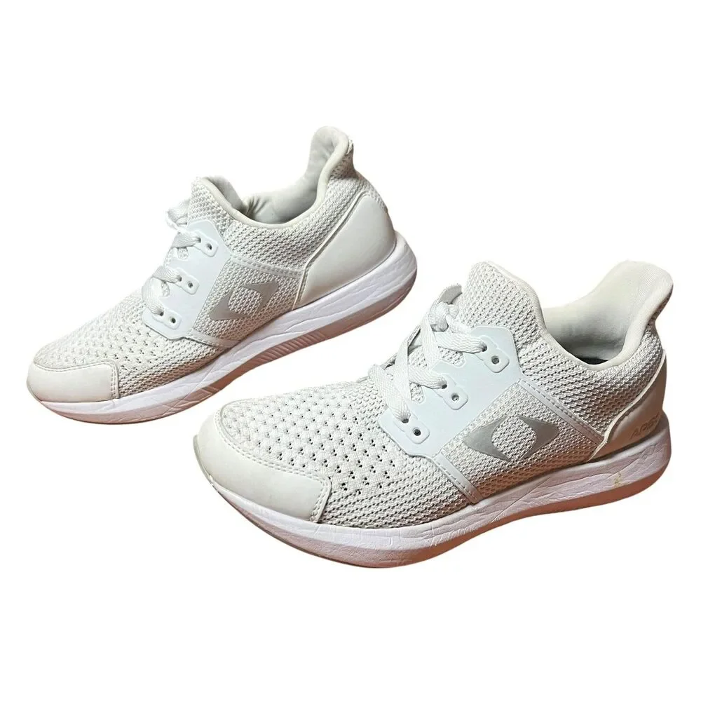 Apex Sneakers Womens Sz 8.5 X-Wide White Walking Mesh Comfort Gym Running Shoese